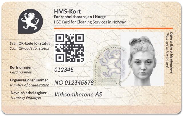 Renholdskort